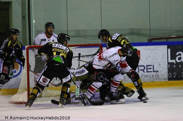 Photo hockey match Rouen - Bordeaux le 07/10/2018