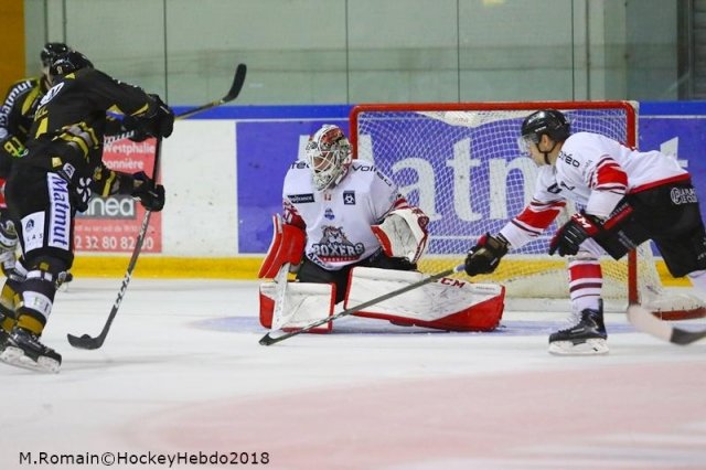 Photo hockey match Rouen - Bordeaux le 07/10/2018