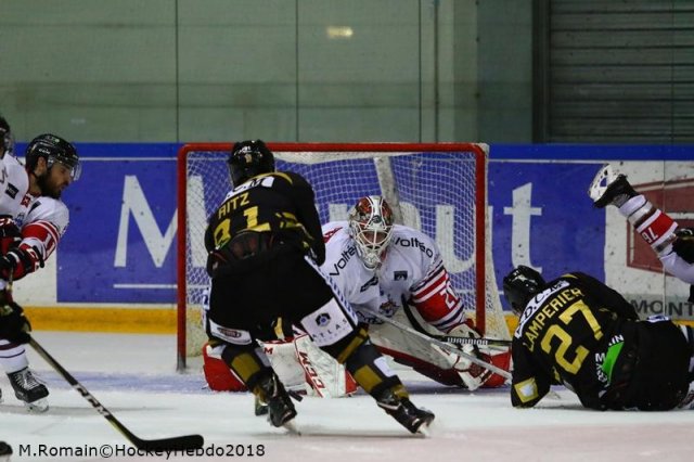Photo hockey match Rouen - Bordeaux le 07/10/2018