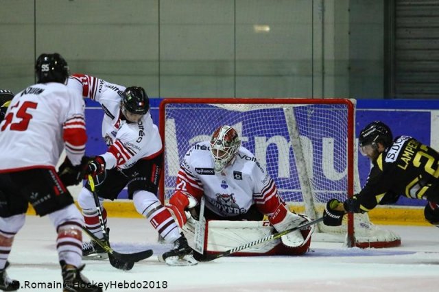 Photo hockey match Rouen - Bordeaux le 07/10/2018