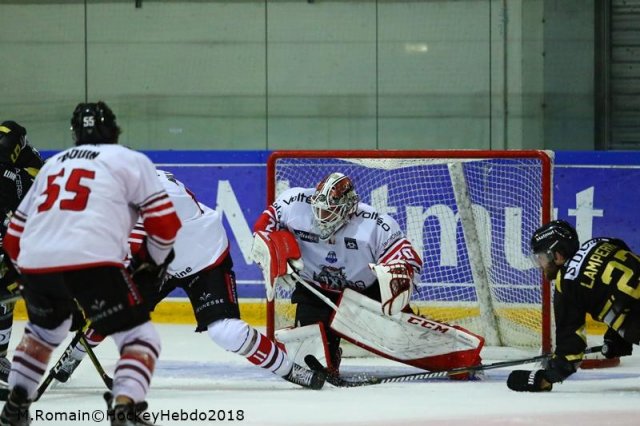 Photo hockey match Rouen - Bordeaux le 07/10/2018