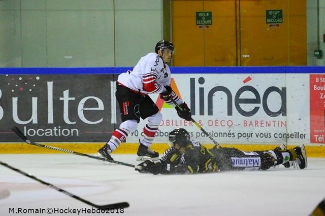 Photo hockey match Rouen - Bordeaux le 07/10/2018