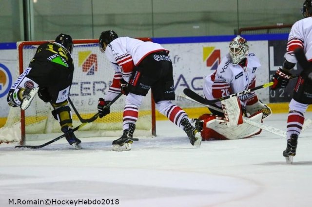 Photo hockey match Rouen - Bordeaux le 07/10/2018