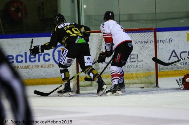 Photo hockey match Rouen - Bordeaux le 07/10/2018