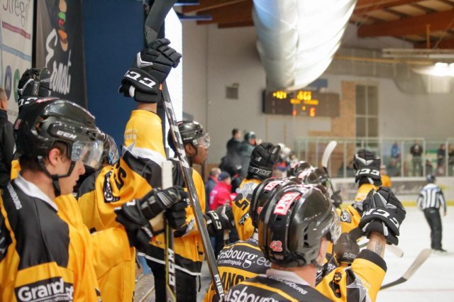 Photo hockey match Angers  - Strasbourg  le 09/10/2018