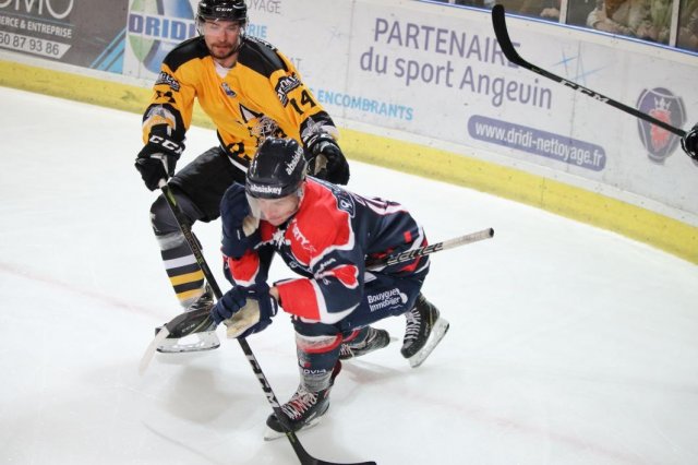 Photo hockey match Angers  - Strasbourg  le 09/10/2018