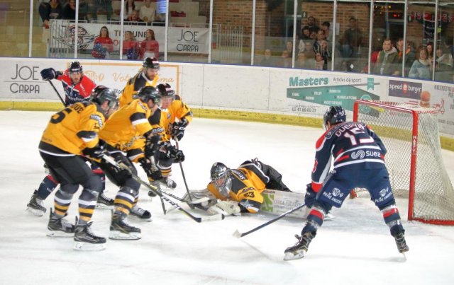 Photo hockey match Angers  - Strasbourg  le 09/10/2018