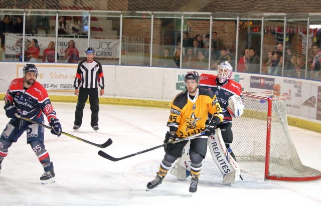 Photo hockey match Angers  - Strasbourg  le 09/10/2018