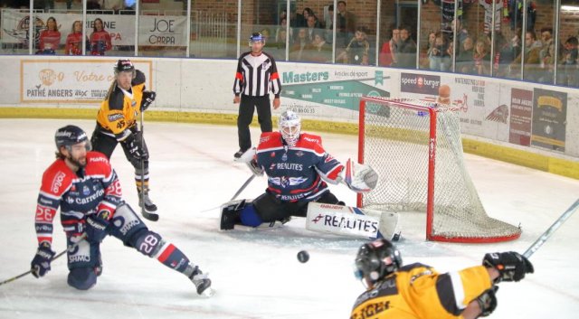 Photo hockey match Angers  - Strasbourg  le 09/10/2018