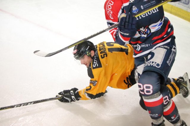 Photo hockey match Angers  - Strasbourg  le 09/10/2018