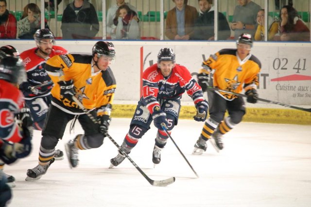 Photo hockey match Angers  - Strasbourg  le 09/10/2018
