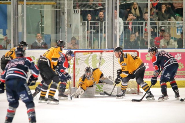 Photo hockey match Angers  - Strasbourg  le 09/10/2018