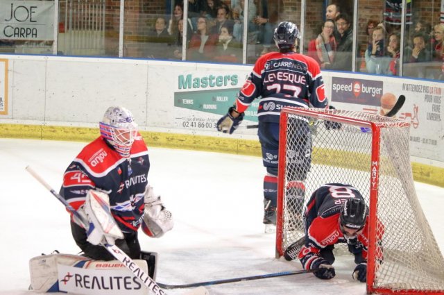 Photo hockey match Angers  - Strasbourg  le 09/10/2018