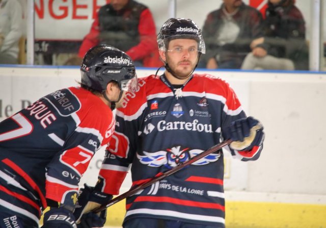 Photo hockey match Angers  - Strasbourg  le 09/10/2018