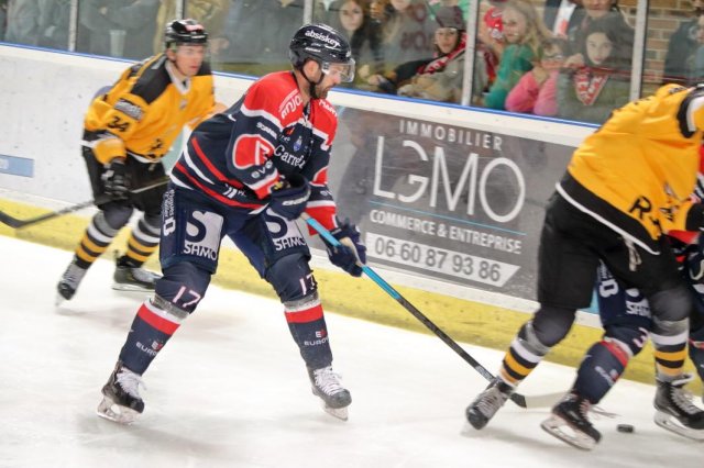Photo hockey match Angers  - Strasbourg  le 09/10/2018