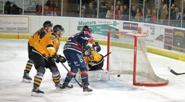 Photo hockey match Angers  - Strasbourg  le 09/10/2018