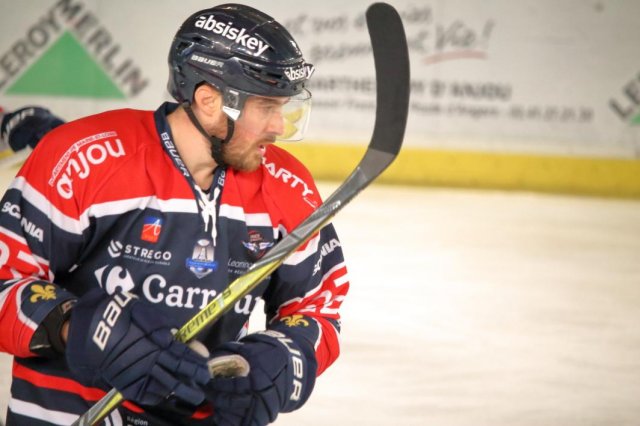 Photo hockey match Angers  - Strasbourg  le 09/10/2018