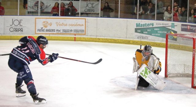 Photo hockey match Angers  - Strasbourg  le 09/10/2018
