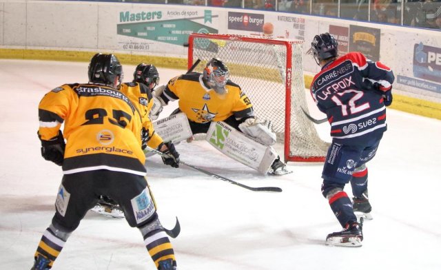 Photo hockey match Angers  - Strasbourg  le 09/10/2018