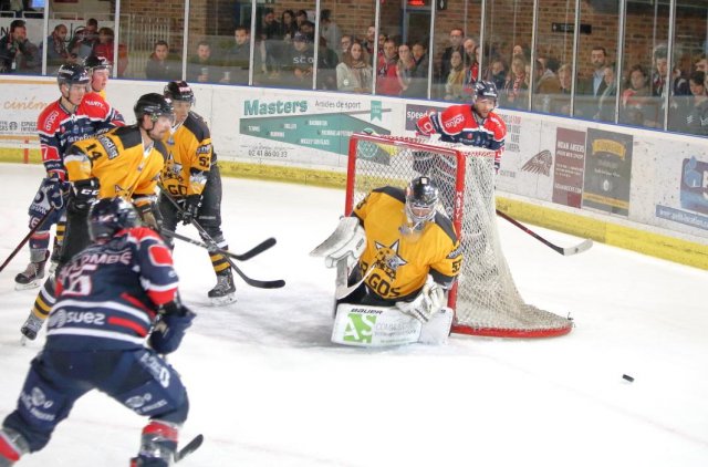 Photo hockey match Angers  - Strasbourg  le 09/10/2018