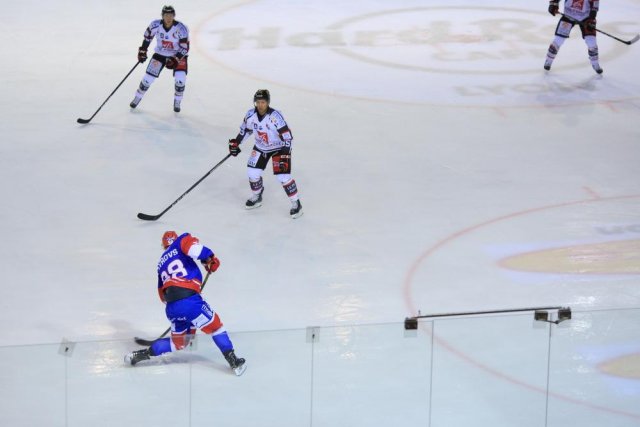 Photo hockey match Lyon - Amiens  le 09/10/2018