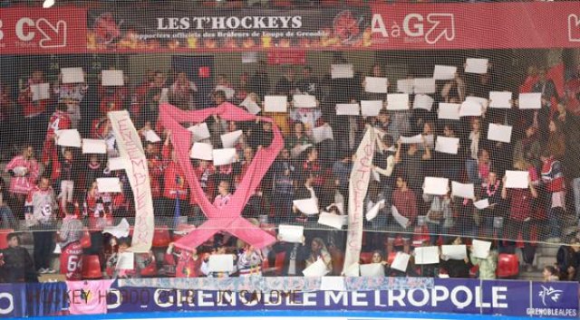Photo hockey match Grenoble  - Bordeaux le 12/10/2018