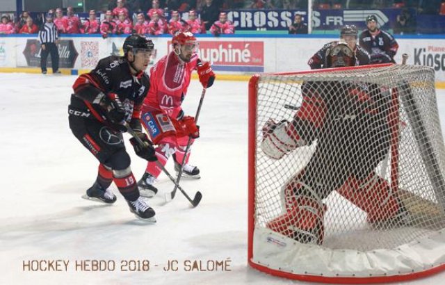 Photo hockey match Grenoble  - Bordeaux le 12/10/2018