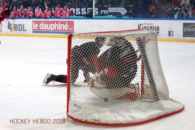 Photo hockey match Grenoble  - Bordeaux le 12/10/2018
