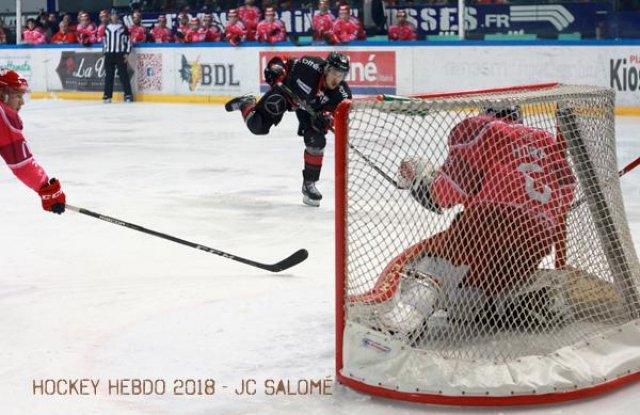 Photo hockey match Grenoble  - Bordeaux le 12/10/2018