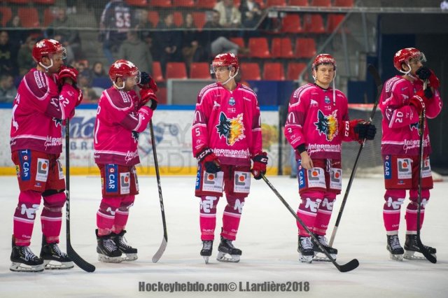 Photo hockey match Grenoble  - Bordeaux le 12/10/2018