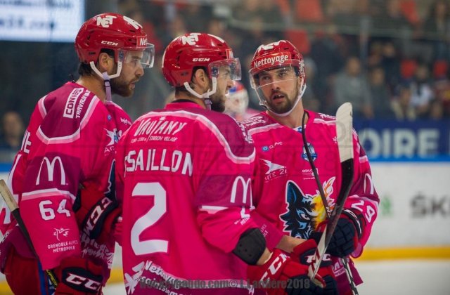 Photo hockey match Grenoble  - Bordeaux le 12/10/2018