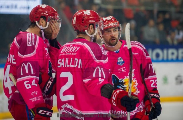 Photo hockey match Grenoble  - Bordeaux le 12/10/2018