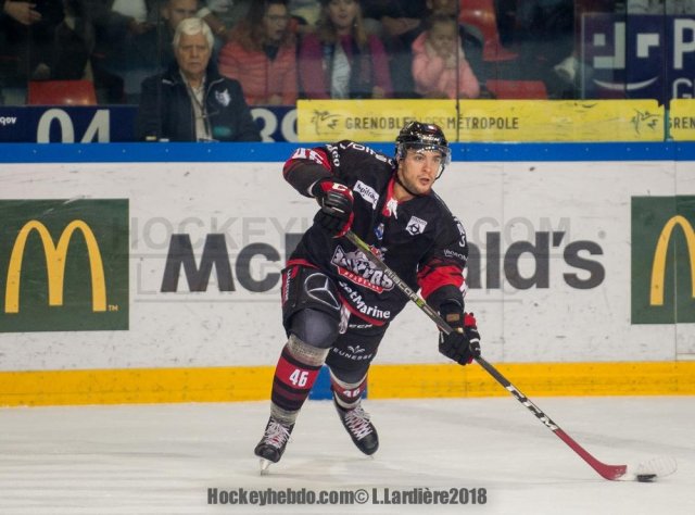 Photo hockey match Grenoble  - Bordeaux le 12/10/2018