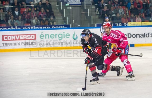 Photo hockey match Grenoble  - Bordeaux le 12/10/2018