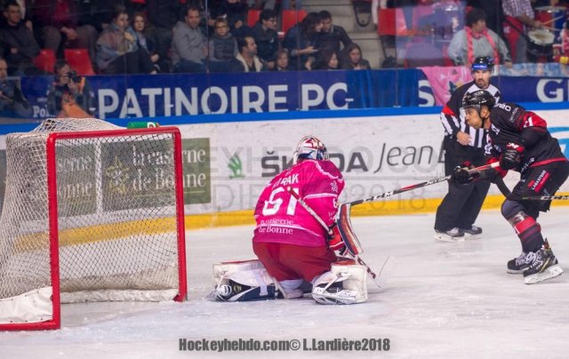 Photo hockey match Grenoble  - Bordeaux le 12/10/2018