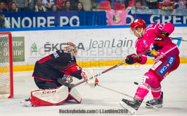 Photo hockey match Grenoble  - Bordeaux le 12/10/2018