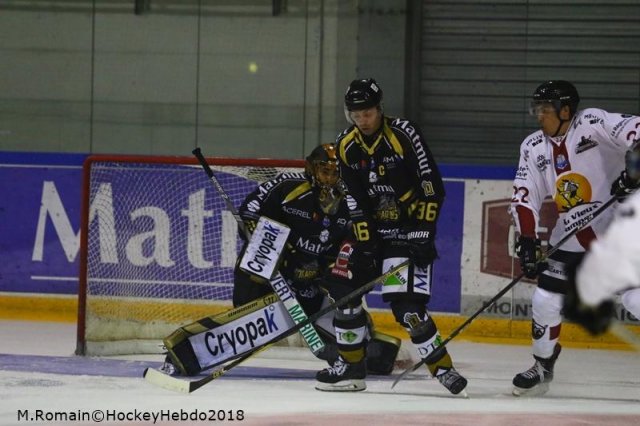 Photo hockey match Rouen - Chamonix  le 12/10/2018
