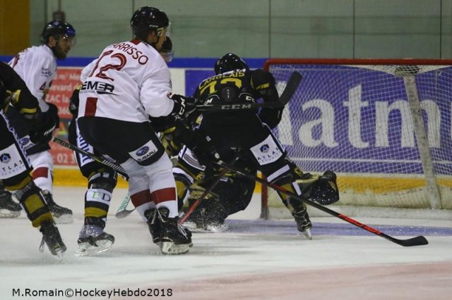 Photo hockey match Rouen - Chamonix  le 12/10/2018
