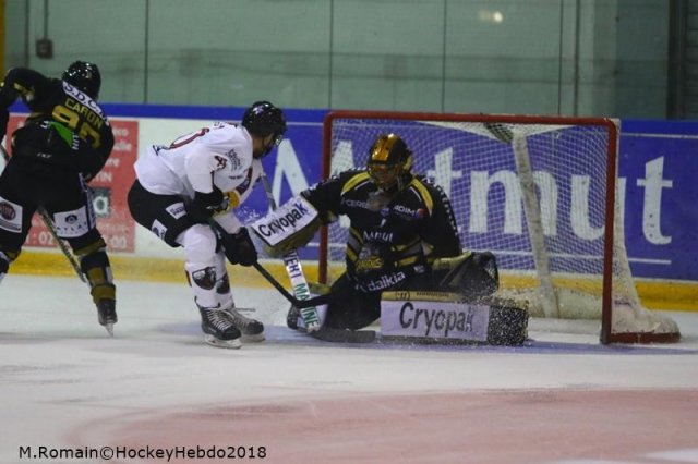 Photo hockey match Rouen - Chamonix  le 12/10/2018