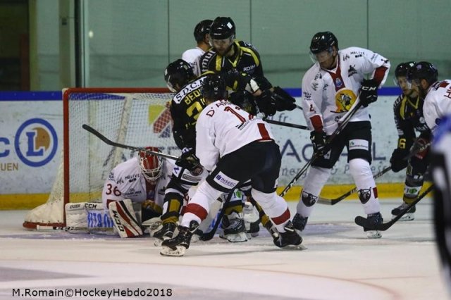 Photo hockey match Rouen - Chamonix  le 12/10/2018
