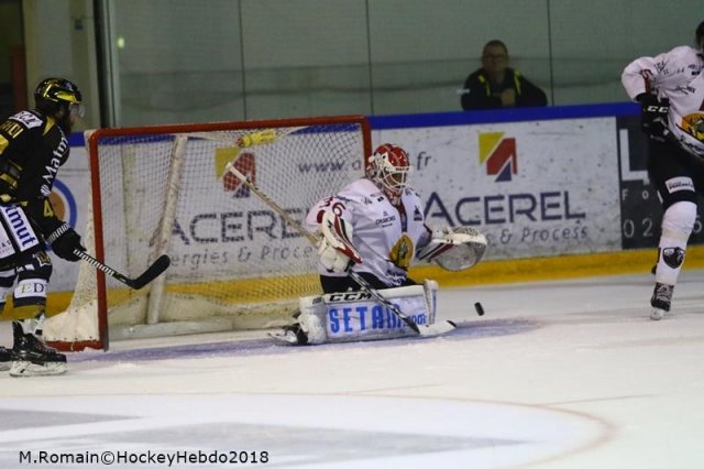 Photo hockey match Rouen - Chamonix  le 12/10/2018