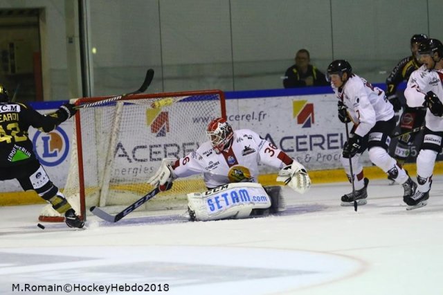 Photo hockey match Rouen - Chamonix  le 12/10/2018