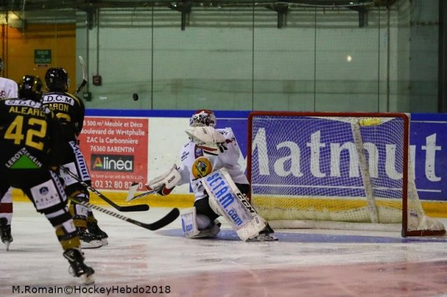Photo hockey match Rouen - Chamonix  le 12/10/2018