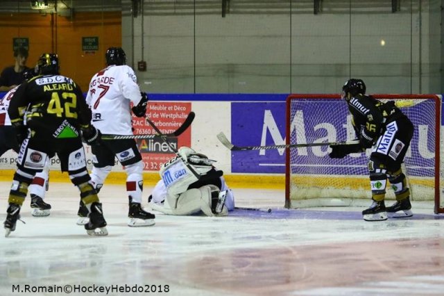 Photo hockey match Rouen - Chamonix  le 12/10/2018