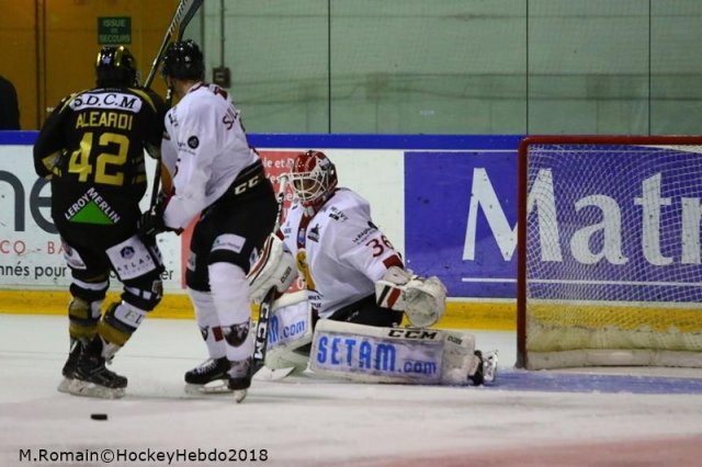 Photo hockey match Rouen - Chamonix  le 12/10/2018