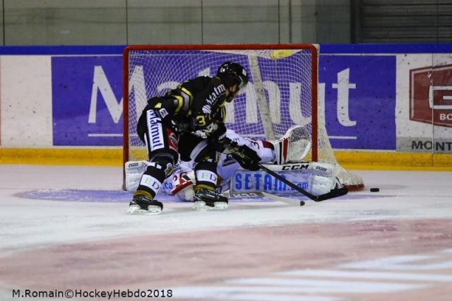 Photo hockey match Rouen - Chamonix  le 12/10/2018