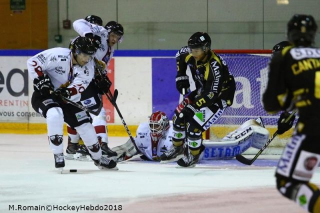 Photo hockey match Rouen - Chamonix  le 12/10/2018