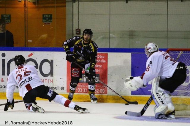 Photo hockey match Rouen - Chamonix  le 12/10/2018