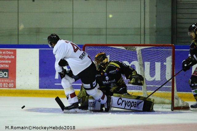 Photo hockey match Rouen - Chamonix  le 12/10/2018
