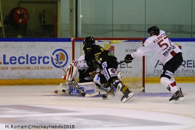 Photo hockey match Rouen - Chamonix  le 12/10/2018